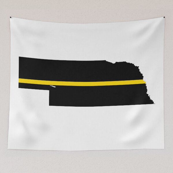 Item preview, Nebraska Thin Gold Line designed and sold by PhilbonianDezin.