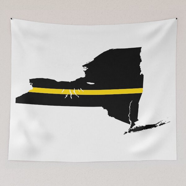 Item preview, New York State Thin Gold Line designed and sold by PhilbonianDezin.