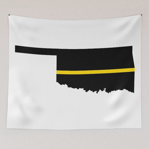 Item preview, Oklahoma Thin Gold Line designed and sold by PhilbonianDezin.