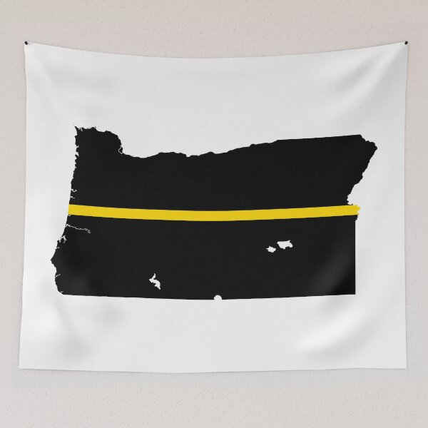 Item preview, Oregon Thin Gold Line designed and sold by PhilbonianDezin.