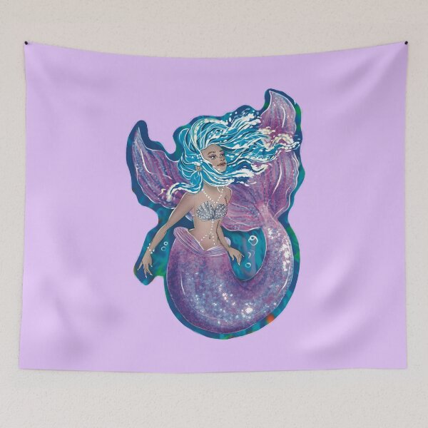 Item preview, Magical Sparkling Mermaid designed and sold by SpiritedArtwork.