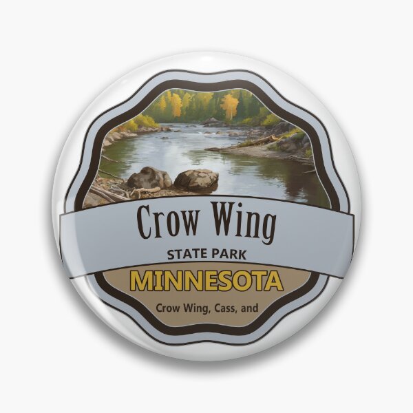 Item preview, Crow Wing State Park, Crow Wing, Cass, and Morrison County, Minnesota designed and sold by Wanderful-roads.