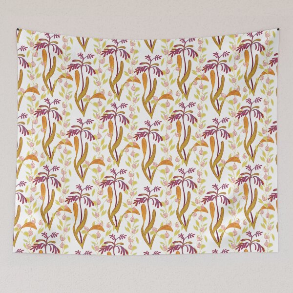 Item preview, Vertical, Bold Organic leaves on white designed and sold by phatlizzardart.