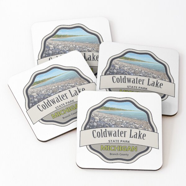 Item preview, Coldwater Lake State Park, Branch County, Michigan designed and sold by Wanderful-roads.