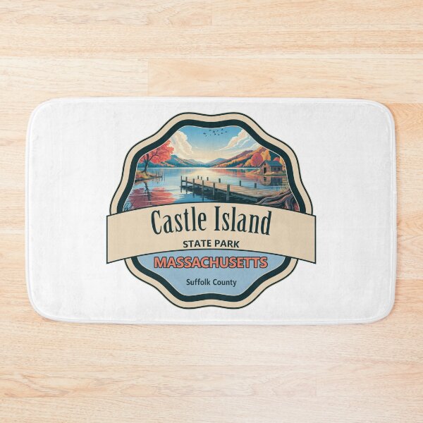 Item preview, Castle Island, Suffolk County, Massachusetts designed and sold by Wanderful-roads.