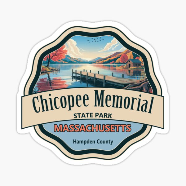 Item preview, Chicopee Memorial State Park, Hampden County, Massachusetts designed and sold by Wanderful-roads.