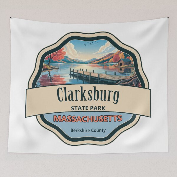 Item preview, Clarksburg State Park, Berkshire County, Massachusetts designed and sold by Wanderful-roads.