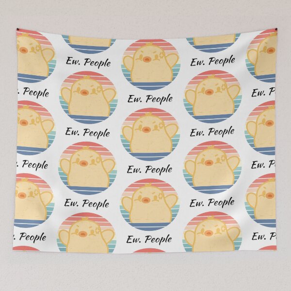 Item preview, Ew people, introvert chicks designed and sold by LiskoDesign.