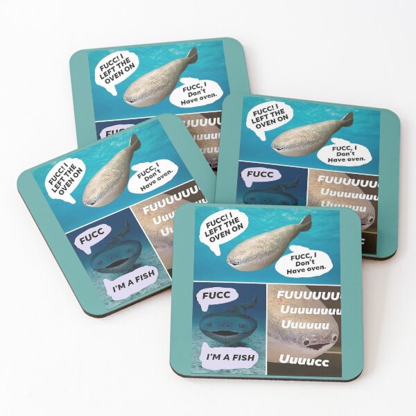 Item preview, Fish having some real life crisis designed and sold by reallypathetic.