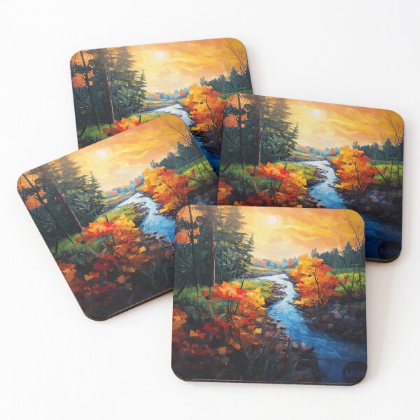 Item preview, Green Valley Sunrise designed and sold by Midnight Daze Studio.