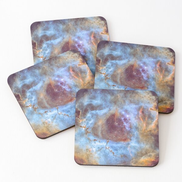 Item preview, Rosette Nebula – Hubble Palette Narrowband designed and sold by The Ski.es Astrophotography.