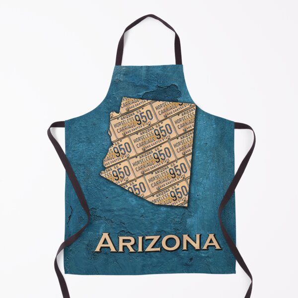 Item preview, Arizona License Plate Map Copper designed and sold by Elisabeth Lucas.