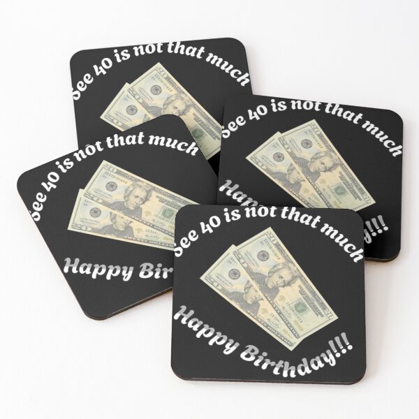 Item preview, Happy Birthday 40 designed and sold by KolinBoy.
