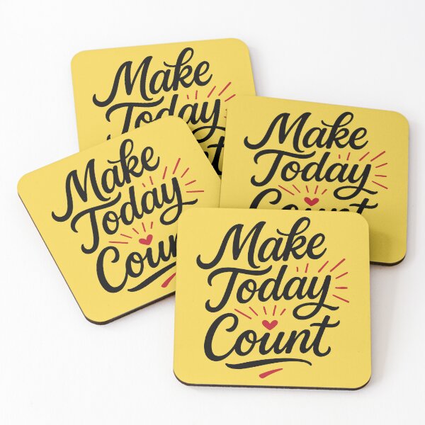 Item preview, Make Today Count designed and sold by GinColorist.