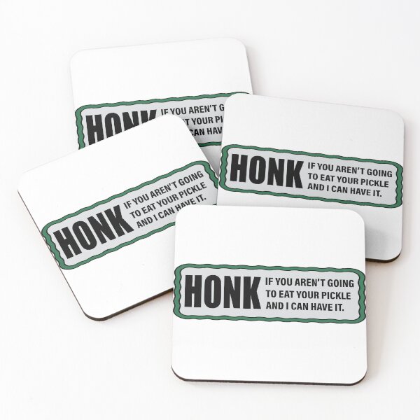Item preview, Honk If You Aren't Going To Eat Your Pickle And I Can Have It Bumper designed and sold by Jaxym.