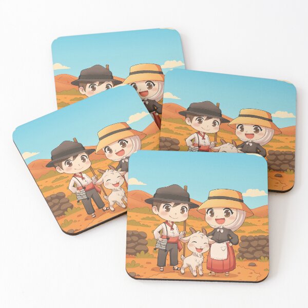 Item preview, Kawaii Canary Islands – Traditional Chibi designed and sold by ElPiskillo.