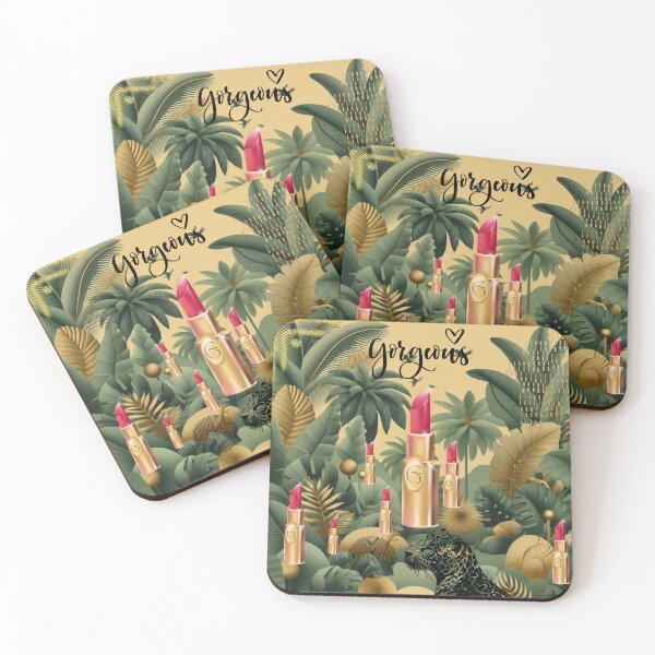 Item preview, Elegant Gold Tropical Jungle Pattern | Botanical Palm Leaves Design designed and sold by Sugar Wisdom .