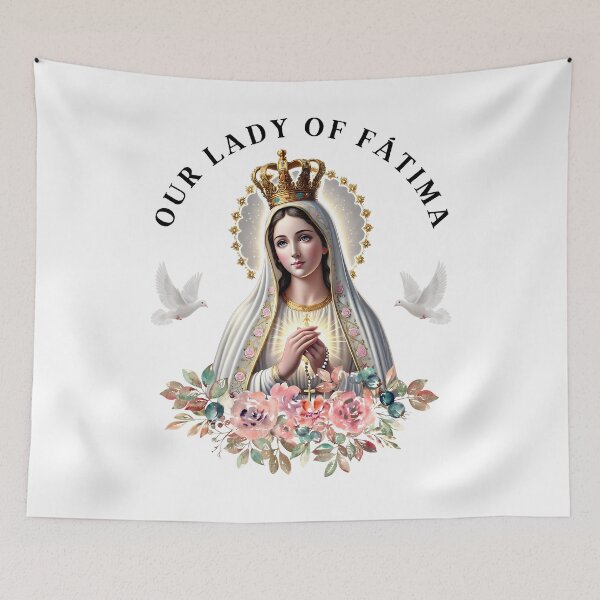 Item preview, Our Lady of Fatima Mother Mary Saint Catholic for Women designed and sold by NUMAcreations.