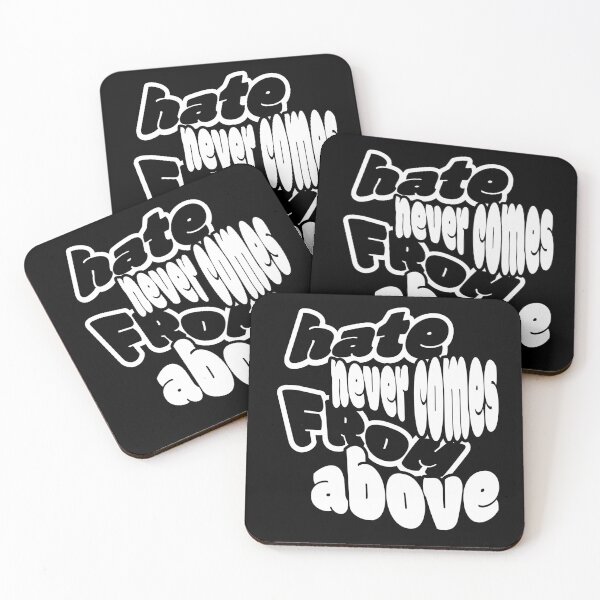Item preview, Hate Never Comes From Above designed and sold by jecphotography and art.