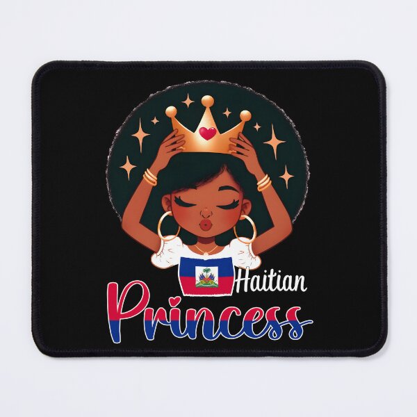 Item preview, Haitian Princess Haiti Flag Melanin for Black Girls Kids designed and sold by NUMAcreations.
