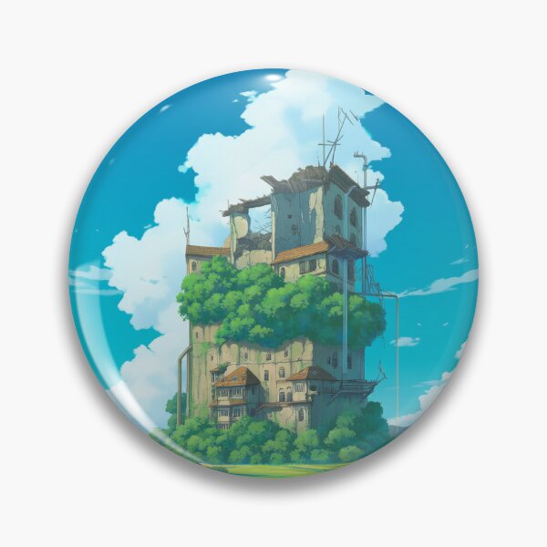 Item preview, Dilapidated building old but cozy sticker designed and sold by CuteKawaiiStudio.