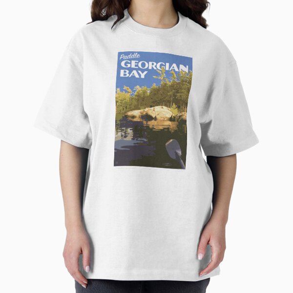 Paddle Georgian Bay, Pine Island Oversized T-Shirt