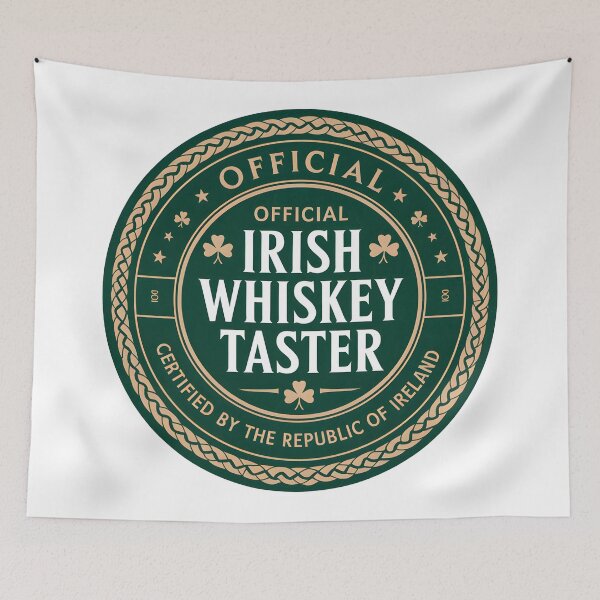Item preview, Official Irish Whiskey Taster Vintage Government Seal Design designed and sold by CELTIC-DESIGNS.