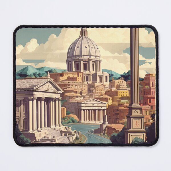 Item preview, Vintage Rome Poster: Italian Elegance designed and sold by Ceemko's Vintage Corner.