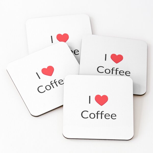 Artikelvorschau, Ich ❤️ Kaffee entworfen und verkauft von Gabriela McDaniel.