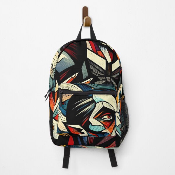 Item preview, Dracula Cubism Art – Gothic Vampire Aesthetic with a Modern Twist designed and sold by OzzFrequency.