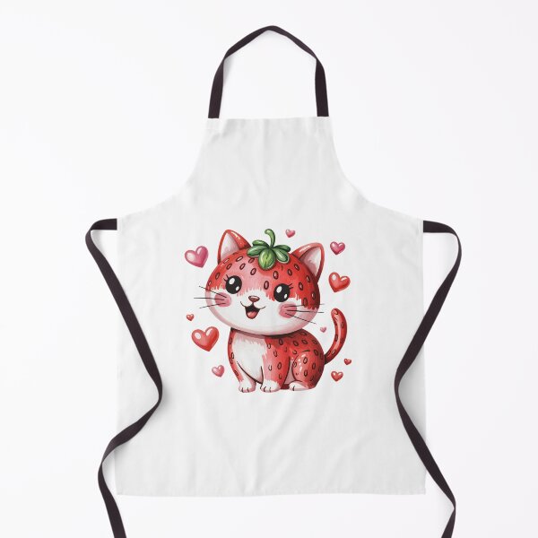 Item preview, strawberry cat designed and sold by jkrphoto.