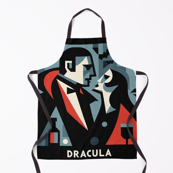 Item preview, Dracula Cubism Art – Gothic Vampire Aesthetic with a Modern Twist designed and sold by OzzFrequency.