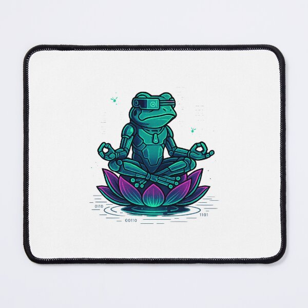 Item preview, Cyberpunk Frog on Hover-Lotus designed and sold by FBA.