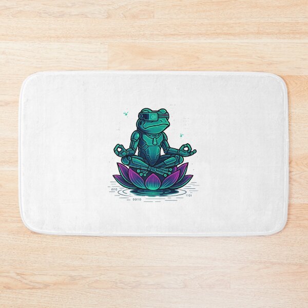 Item preview, Cyberpunk Frog on Hover-Lotus designed and sold by FBA.