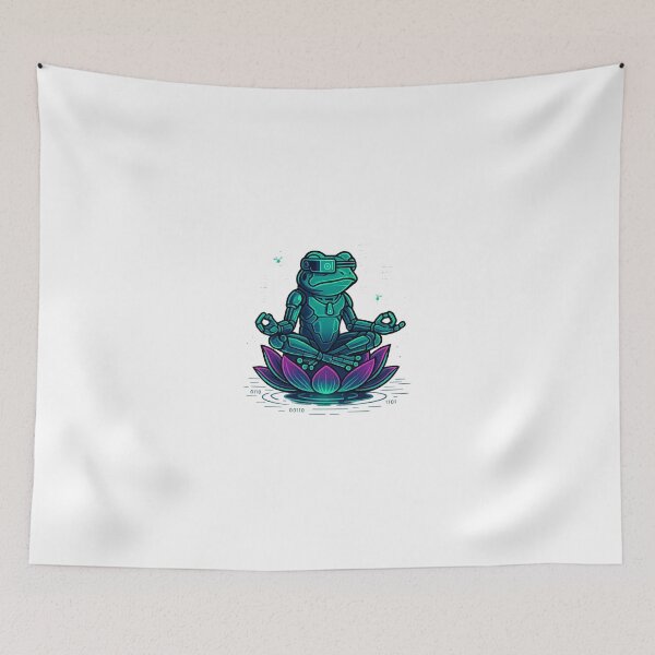 Item preview, Cyberpunk Frog on Hover-Lotus designed and sold by FBA.