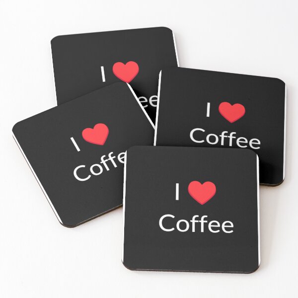 Artikelvorschau, Ich ❤️ Kaffee entworfen und verkauft von Gabriela McDaniel.