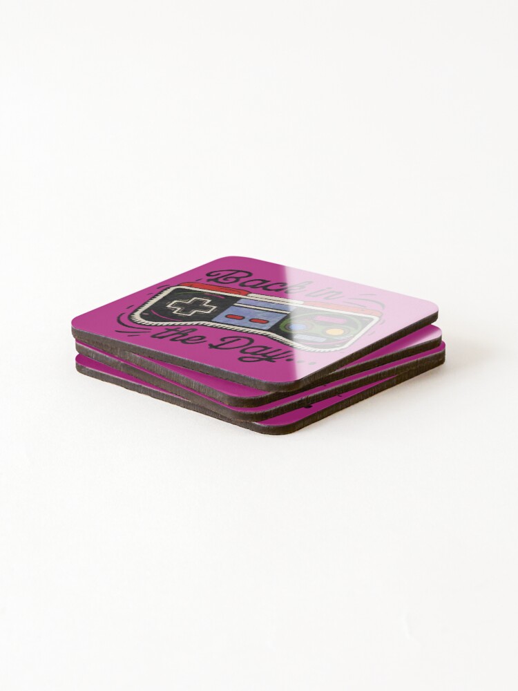 Thumbnail 4 of 5, Coasters (Set of 4), Retro designed and sold by OrangeCatTee.