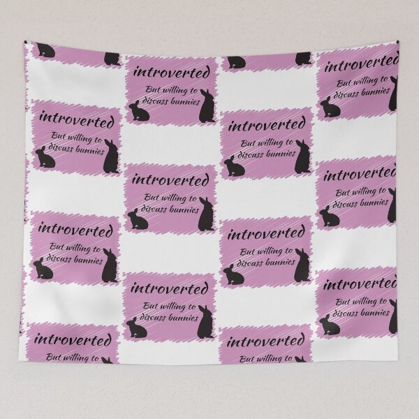 Item preview, Introverted, but would talk about rabbits designed and sold by LiskoDesign.