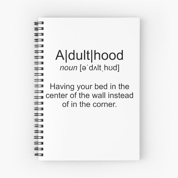 Item preview, Definition Adulthood designed and sold by kailukask.