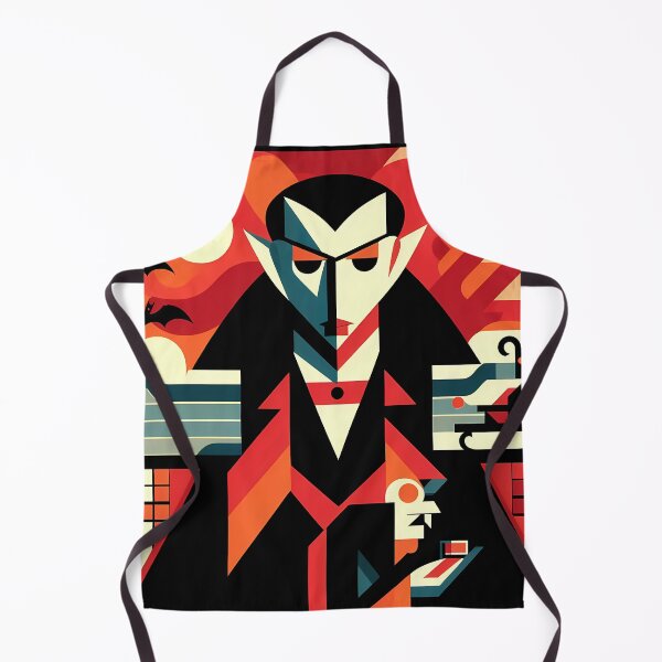 Item preview, Dracula Cubism Art – Gothic Vampire Aesthetic with a Modern Twist designed and sold by OzzFrequency.