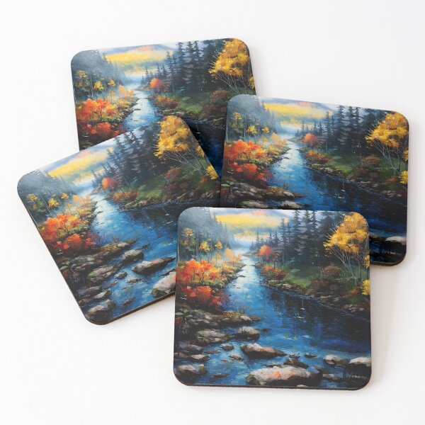 Item preview, Rocky River Bend designed and sold by Midnight Daze Studio.
