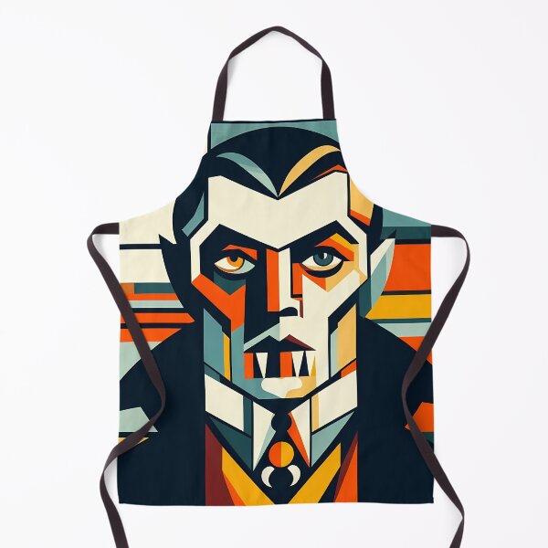 Item preview, Dracula Cubism Art – Gothic Vampire Aesthetic with a Modern Twist designed and sold by OzzFrequency.