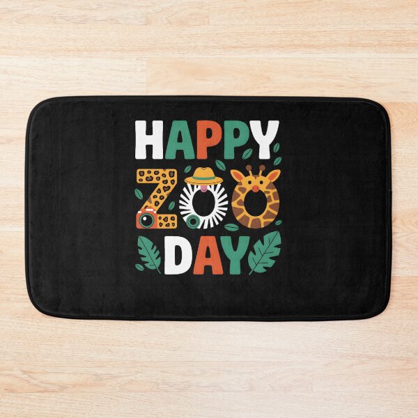 Item preview, Happy Zoo Day Leopard Animals Safari Men Women Kids designed and sold by clothesy7.