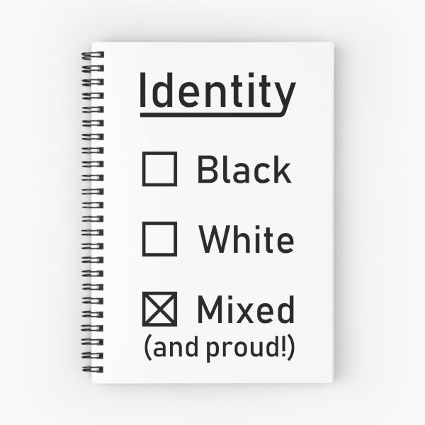 Item preview, Identity - Race tick box design  designed and sold by GetItGiftIt.