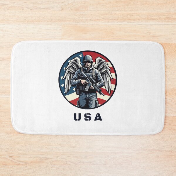Item preview, USA SOLDIER, usa angel, tactical angel, military angel, protector, American angel, warrior angel, modern angel, angel usa, police angel designed and sold by SavageLegion.