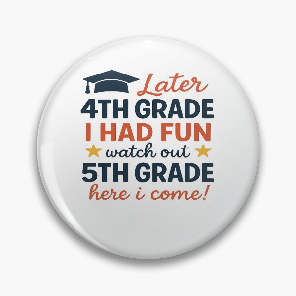 Item preview, Goodbye 4th Grade Hello 5th Grade Graduation Design designed and sold by JudeSchimmel.