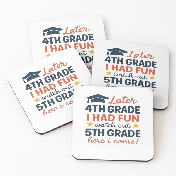 Item preview, Goodbye 4th Grade Hello 5th Grade Graduation Design designed and sold by JudeSchimmel.