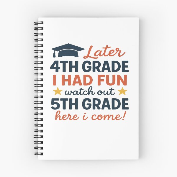 Item preview, Goodbye 4th Grade Hello 5th Grade Graduation Design designed and sold by JudeSchimmel.