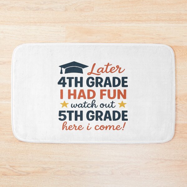 Item preview, Goodbye 4th Grade Hello 5th Grade Graduation Design designed and sold by JudeSchimmel.