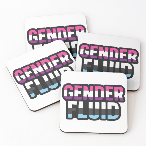 Item preview, Title: Gender Fluid – Bold Pride Typography designed and sold by Haus Of Sin.